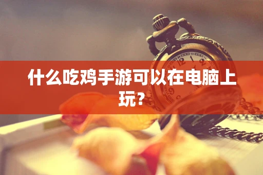 什么吃鸡手游可以在电脑上玩？