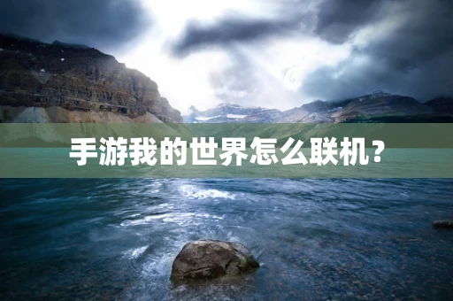 手游我的世界怎么联机？
