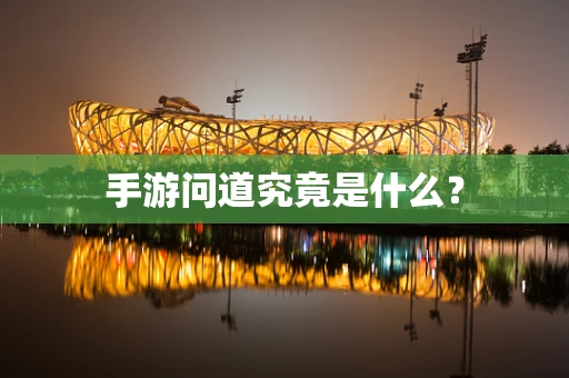 手游问道究竟是什么？