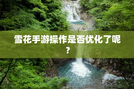 雪花手游操作是否优化了呢？